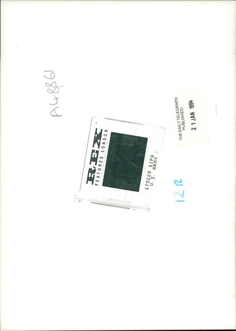 USA army general. - Vintage Photograph