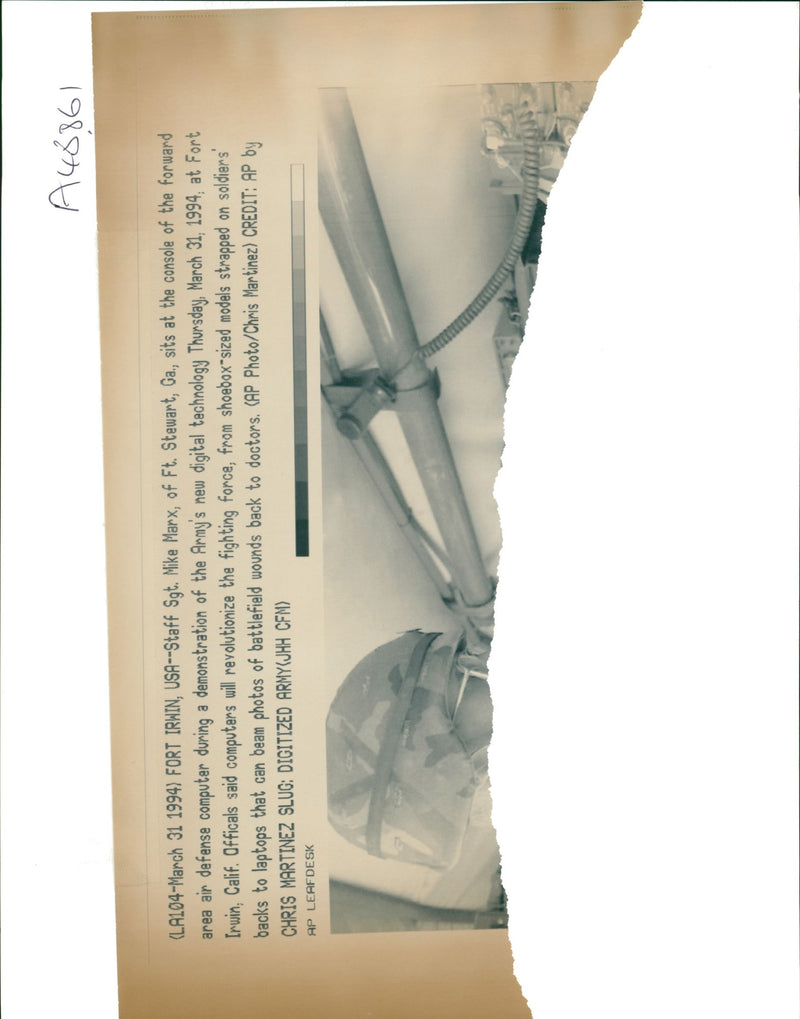 USA army general. - Vintage Photograph