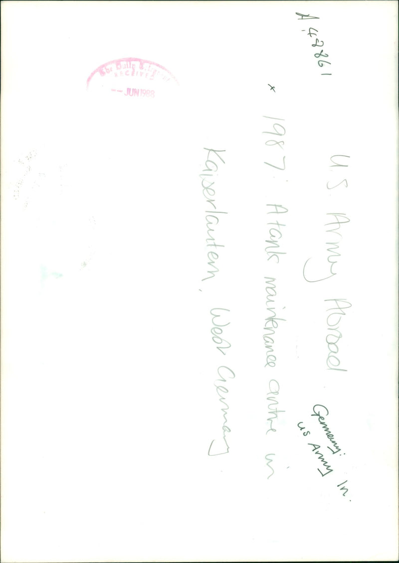 USA army general. - Vintage Photograph