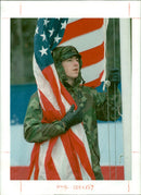 USA army general. - Vintage Photograph