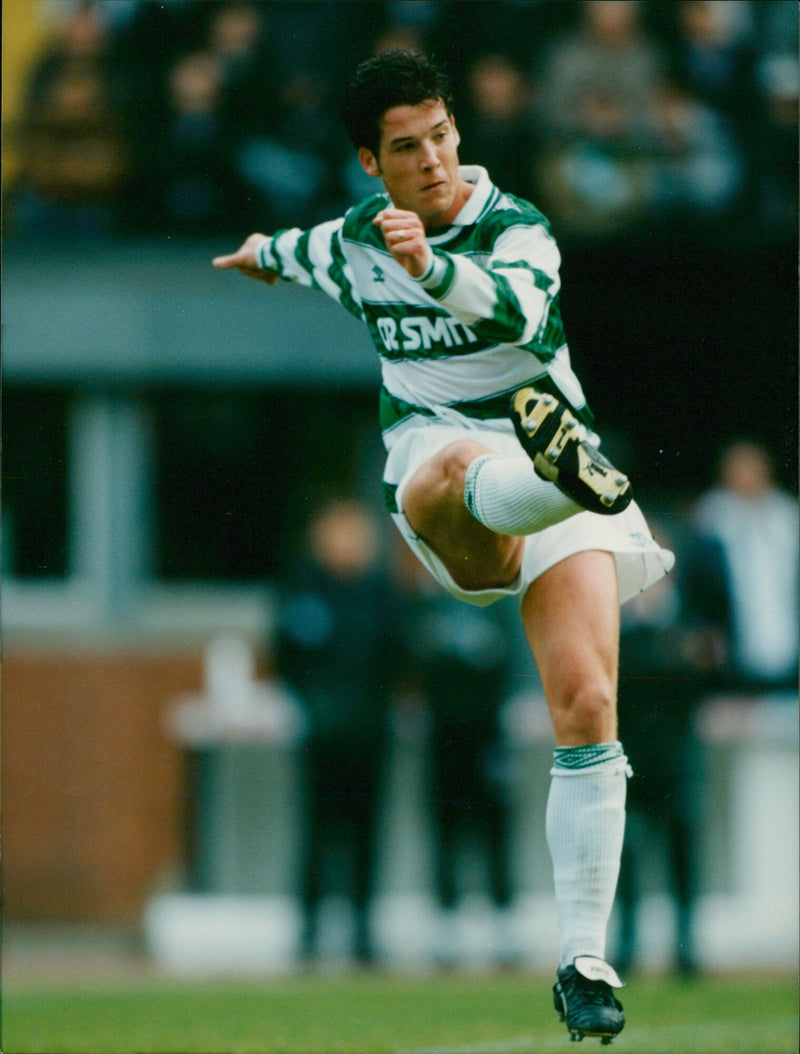 Brian O'Neill, Celtic F.C. Player - Vintage Photograph