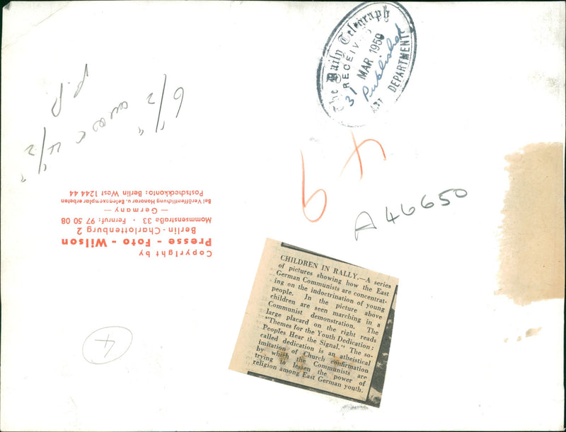 East German Youth - Vintage Photograph