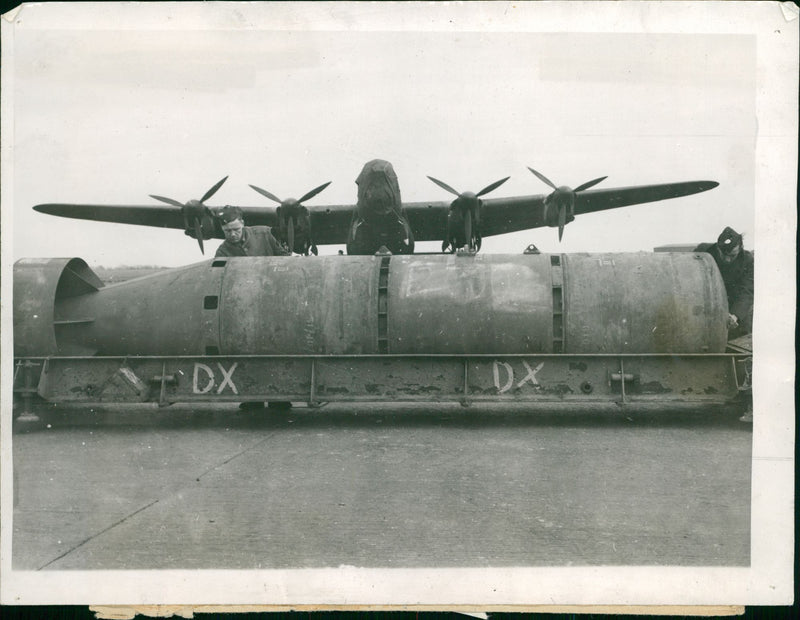 RAF DEVASTATING WEAPON. - Vintage Photograph