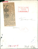 Italy specimen of the medal. - Vintage Photograph