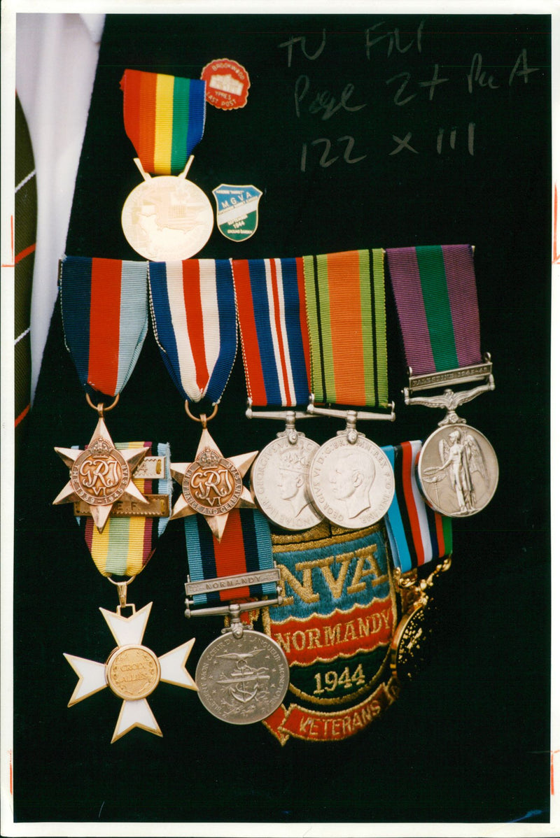 Dave Burges, D Day royal bereshire. - Vintage Photograph