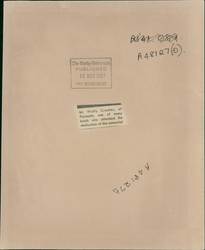 Germany War Britain. - Vintage Photograph