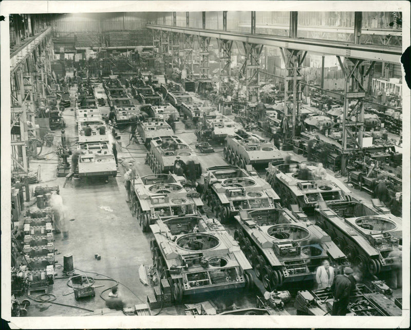 German War Britain. - Vintage Photograph