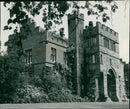 Saighton Grange new seat of the Duke Westminster. - Vintage Photograph