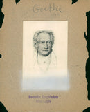 Johann Wolfgang von Goethe, German poet - Vintage Photograph