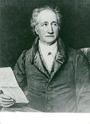 Johann Wolfgang von Goethe, German poet - Vintage Photograph