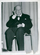 Sir Winston Churchill - Vintage Photograph
