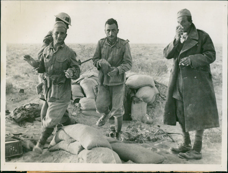 German War Africa. - Vintage Photograph