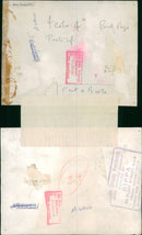 These two official pictures taken during the battle. - Vintage Photograph