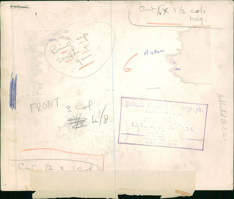 German War Africa. - Vintage Photograph