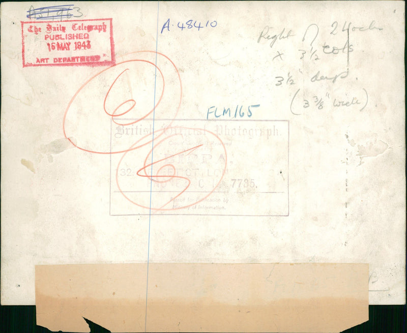 Men of the Rifle Brigate firing at Snipers. - Vintage Photograph