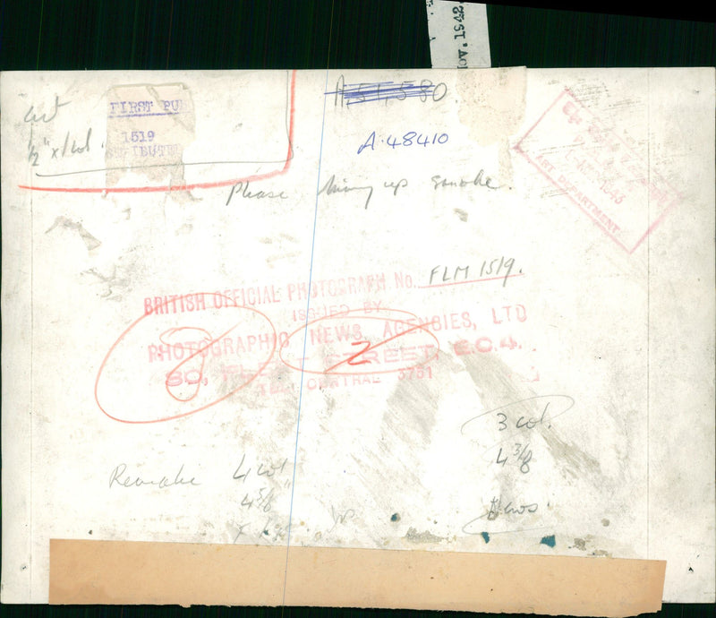 German War Africa. - Vintage Photograph