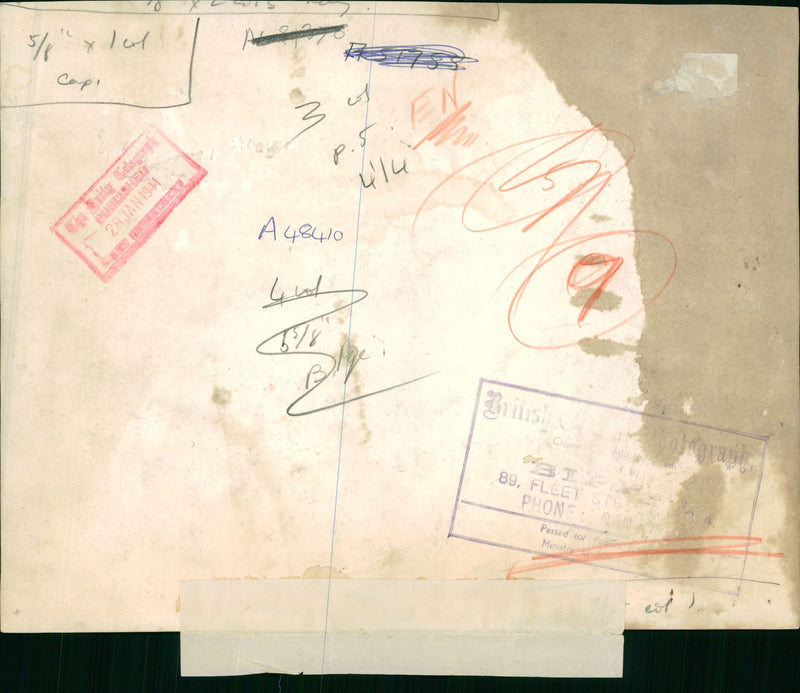 Prisoners taken by the Australians at Bardia. - Vintage Photograph