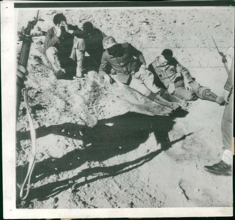 Exhausted Axis Prisoners - Vintage Photograph