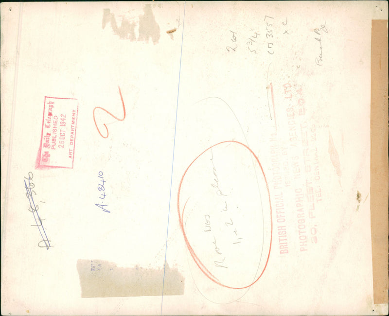 Tunisia war campaign Operation - Vintage Photograph