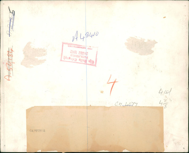 German War Africa. - Vintage Photograph