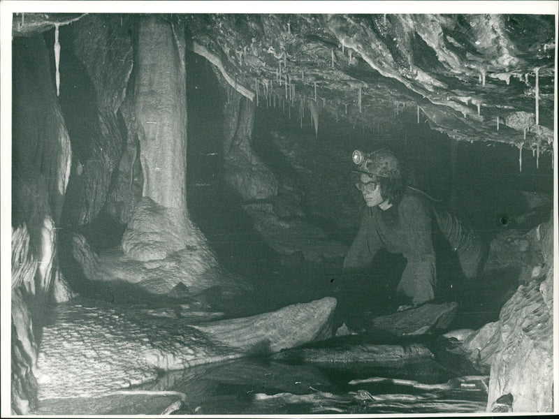 Pennine Caves - Vintage Photograph