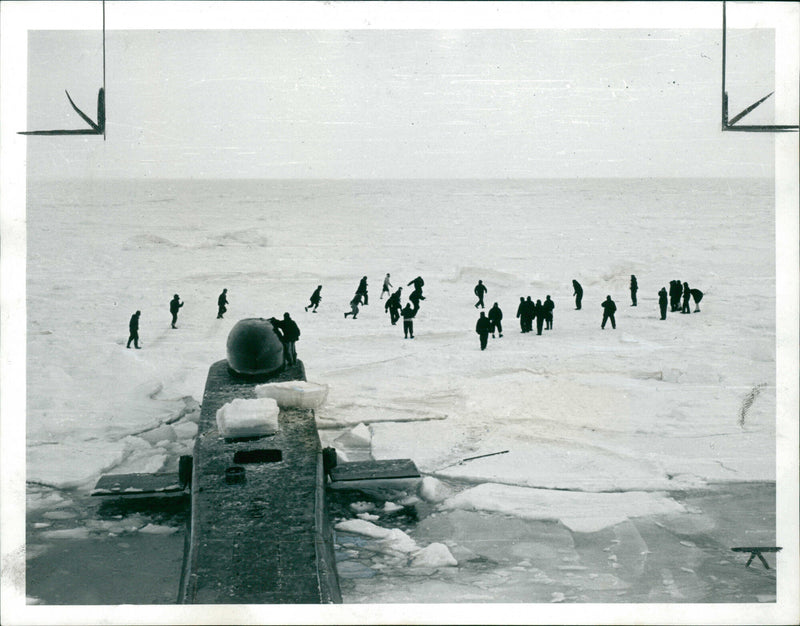 Submarine Grampus - Vintage Photograph