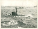 Midget Submarine - Vintage Photograph
