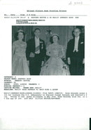 Rose with Joseph Kennedy and Queen Elizabeth. - Vintage Photograph