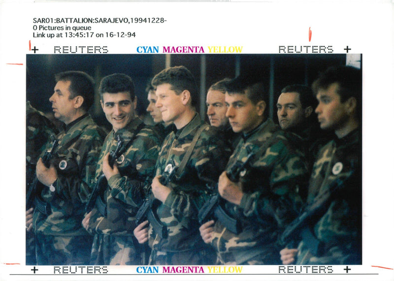 Yugoslav People's Army. - Vintage Photograph