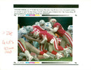 Steve Young American football quarterback. - Vintage Photograph