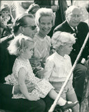 Duke and Duchess of Kent and their children - Vintage Photograph