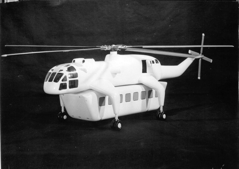 Proposed Westminster Helicopter. - Vintage Photograph