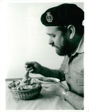 Bird Control Unit at Royal Naval Air Station. - Vintage Photograph
