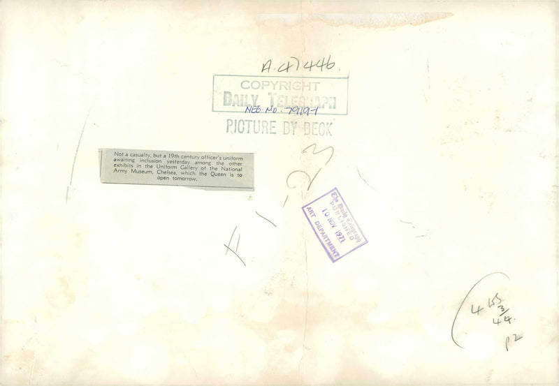 London: National Army Museum - Vintage Photograph