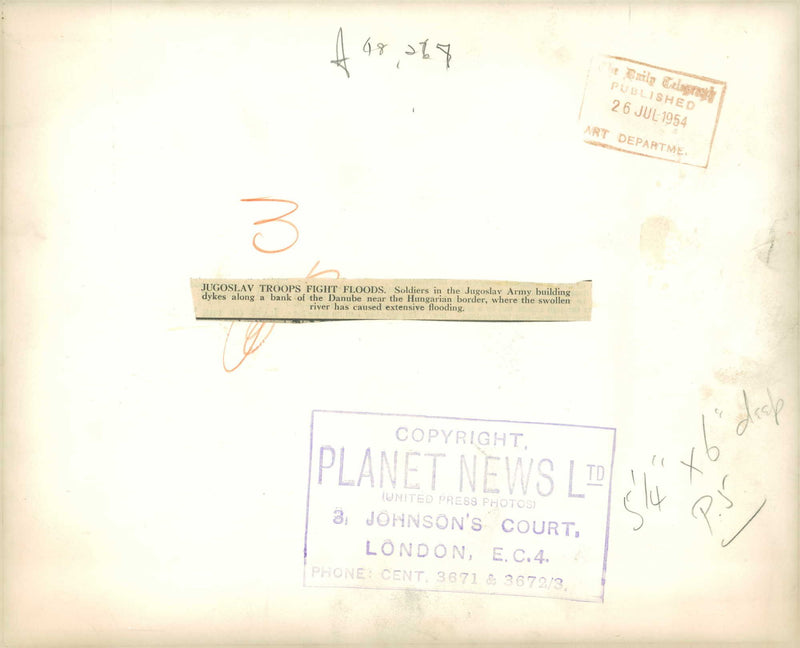 Yugoslav People's Army. - Vintage Photograph