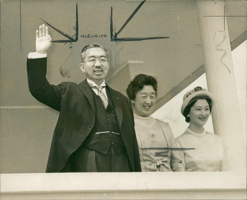 Hirohito Former Emperor of Japan. - Vintage Photograph