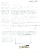 Nerys Hughes with her dog Scratch. - Vintage Photograph