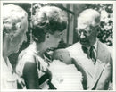 SWEDISH ROYALS AND GRANDSON - Vintage Photograph