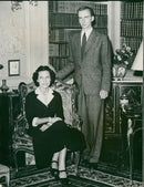 Austria: Archduke Charles-Louis and Archduchess Yolande - Vintage Photograph