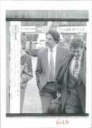Peter Howitt arrives Sheffield Magistrates' Court - Vintage Photograph