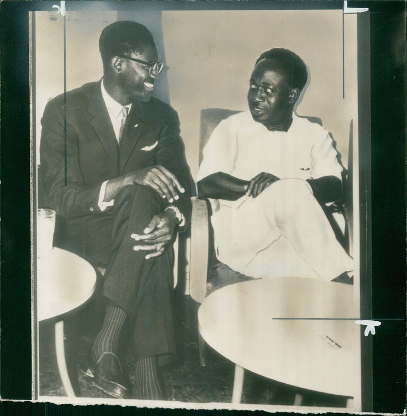 Patrice Lumumba Politician. - Vintage Photograph