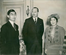 Prince Chichibu with  the duke of Gloucester - Vintage Photograph