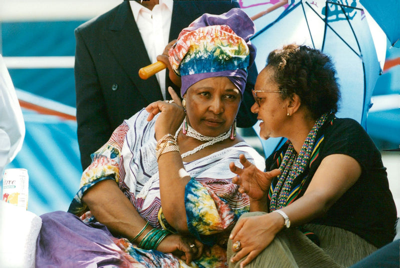 Winnie Mandela, politician South Africa - Vintage Photograph