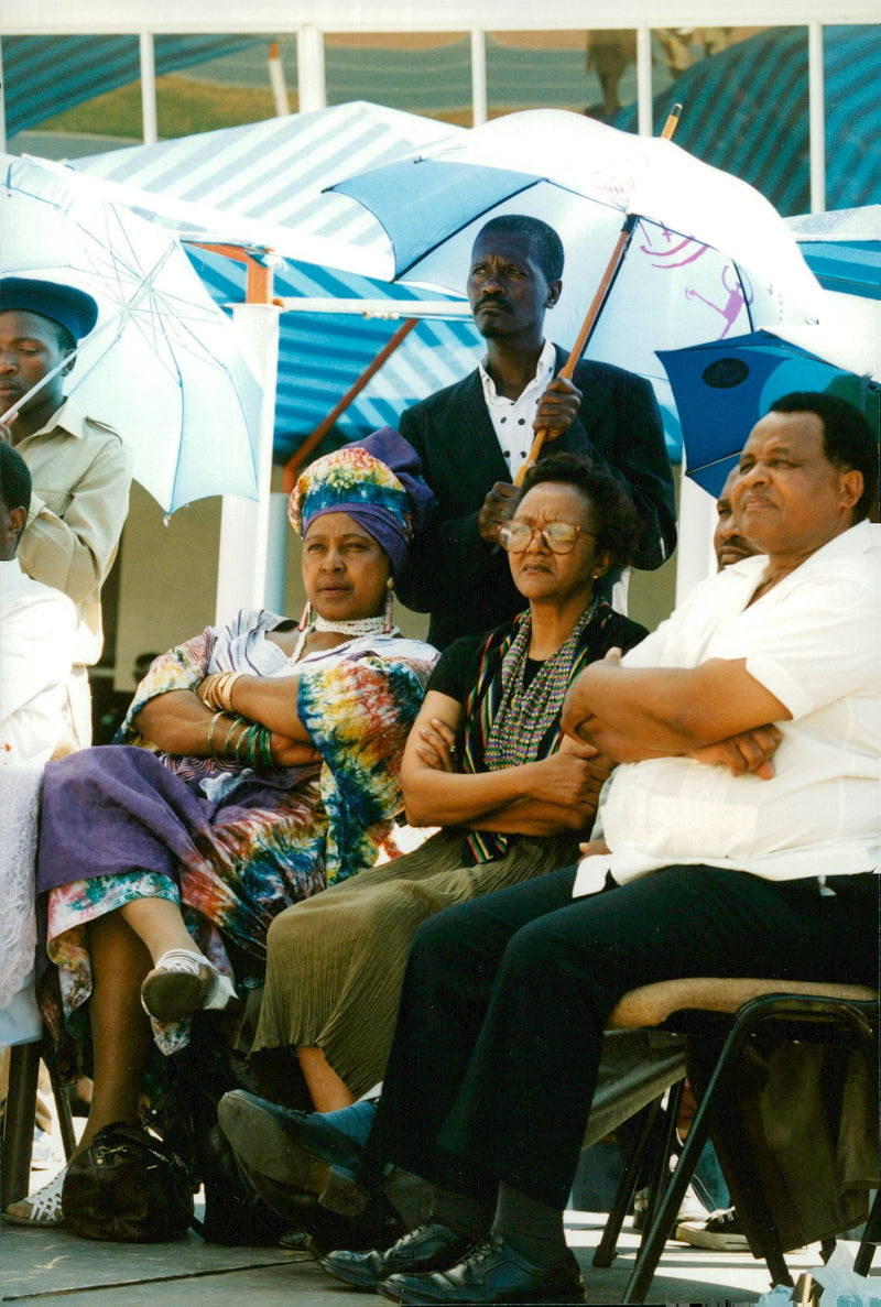 Winnie Mandela, politician South Africa - Vintage Photograph