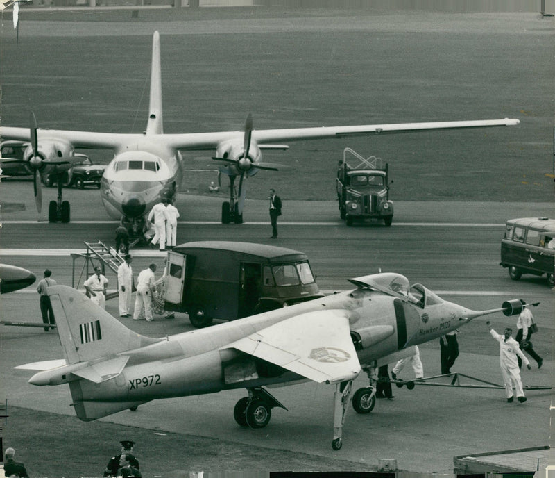 Aircraft: Hawker P.1127 - Vintage Photograph