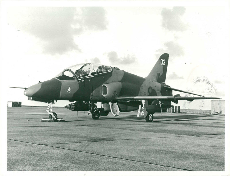 Hawker siddeley hawk. - Vintage Photograph