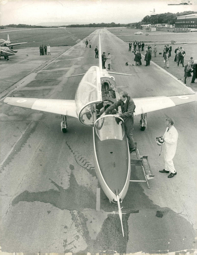 Hawker siddeley hawk. - Vintage Photograph