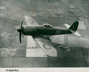 Hawker Fury : Sqd. Ldr. Neville Duke piloted the aircraft going to Cairo - Vintage Photograph