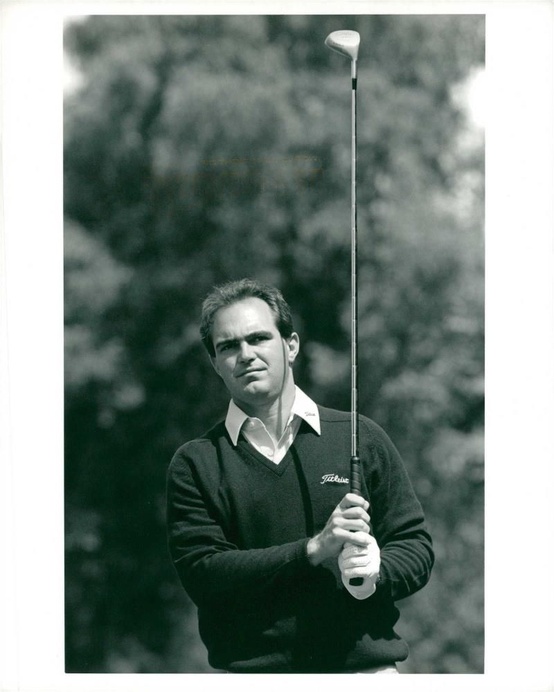 John Slaughter: The Golf Player - Vintage Photograph