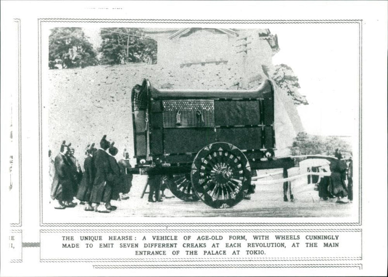 Royal Funeral Pageantry - Vintage Photograph